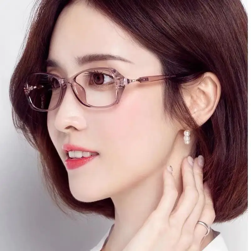 Modische Anti-Blaulicht-Lesebrille für Damen, superleichte, augenschützende und bequeme Brille, Dioptrien 100–400