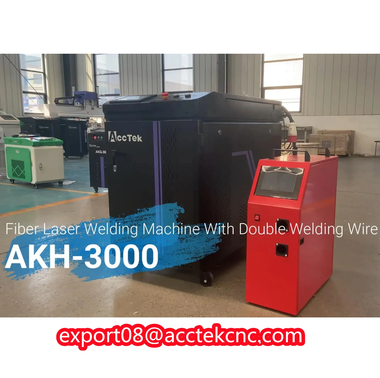 Double Wire Feeding Metal Stainless Steel Carbon Iron Aluminium Copper Brass Fiber Laser Welding Welders Soldering Machines