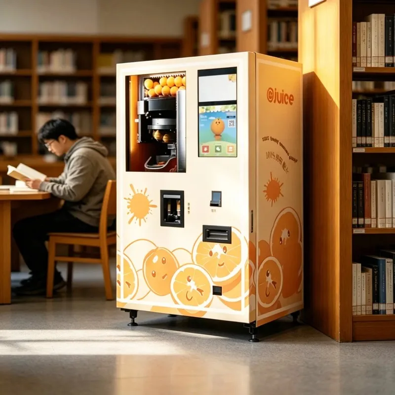 FL Customized Wholesale Lemon Citrus Orange Juice Extractor Orange Juice Vending Machine for Sale