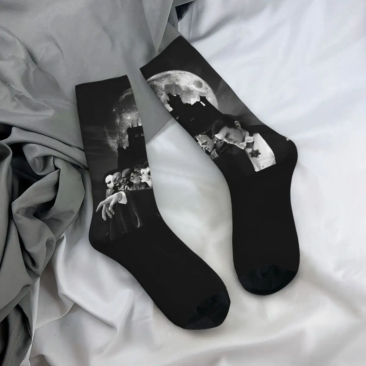 Dracula Socks Spring mummy Stockings Harajuku Men Breathable Socks Graphic Outdoor Anti Skid Socks