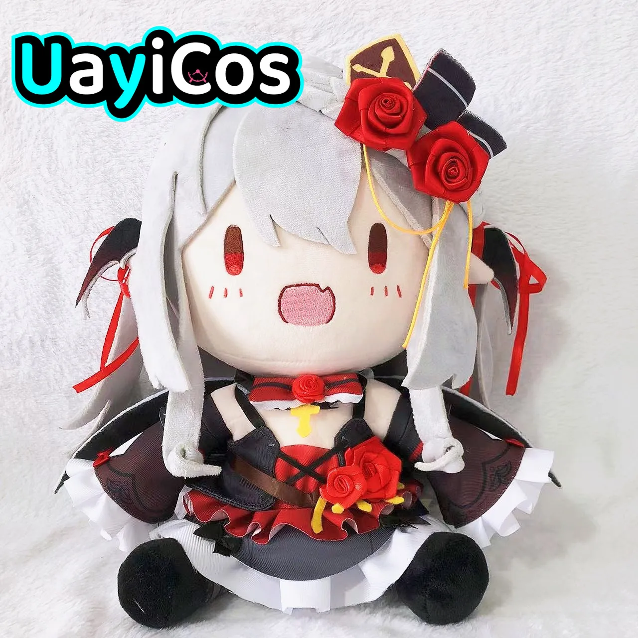 

In Stock 30cm Mu Xiao Ling Cute Vampire Cartoon Stuffed Plushie Plush Doll Clothes Pillow Ornament Anime Figure Game Toy Kids G