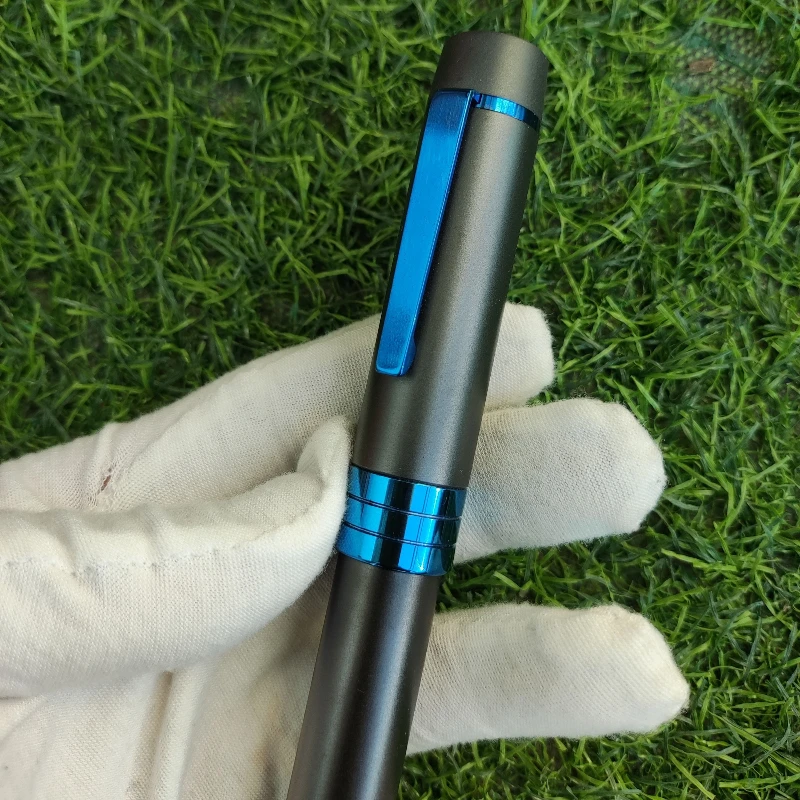 Zirconium Alloy Large Fountain Pen Alloy Color Matching Ink Absorber No.8 Tip Calligraphy Pen Business Writing Office Supplies