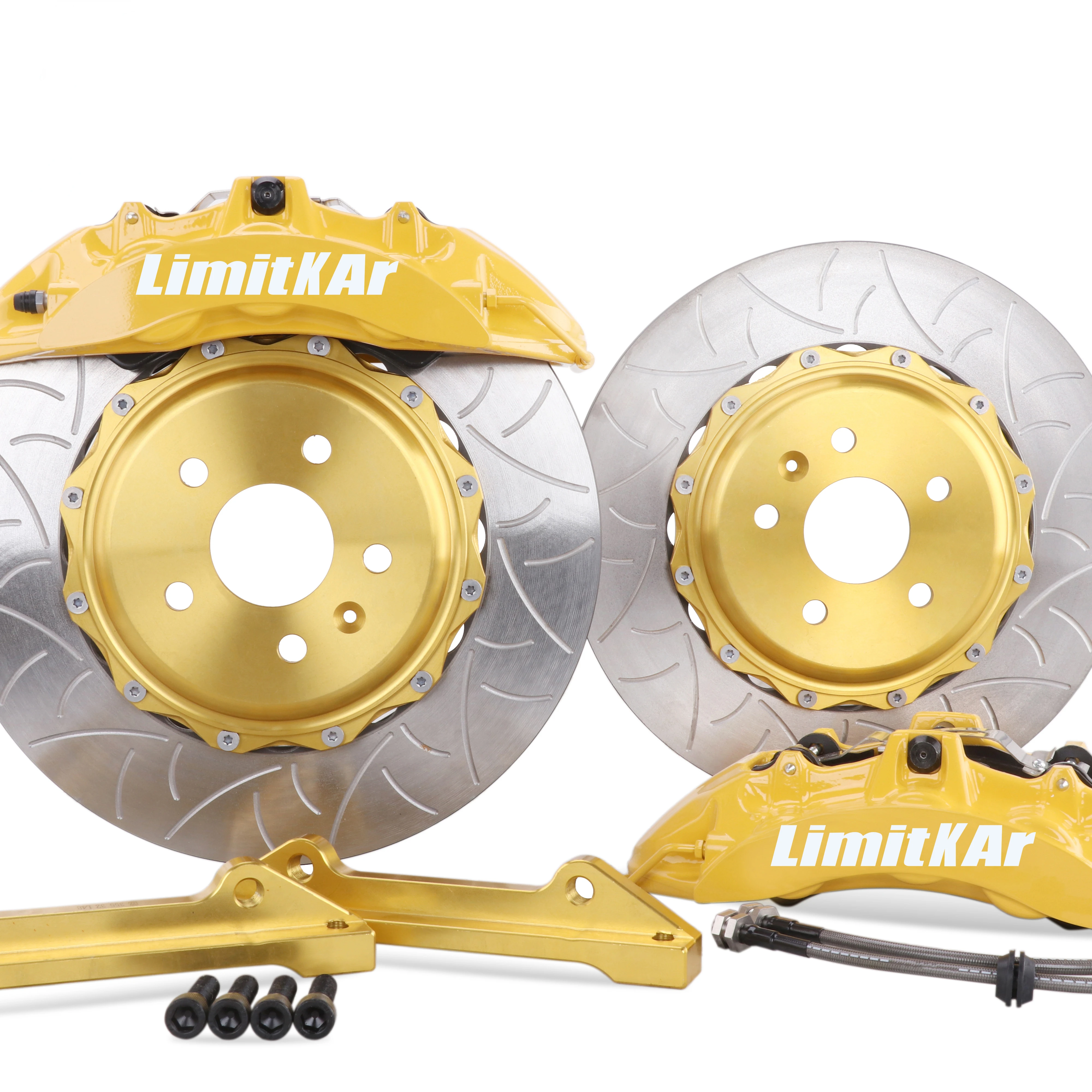 ry Racing Cars Big Brake Kit for Brembo Caiper CTSV6 6 Pot Brake Kit Auto Braking System for Cadillac CT4 CT5 CT6 SLS XT4custom