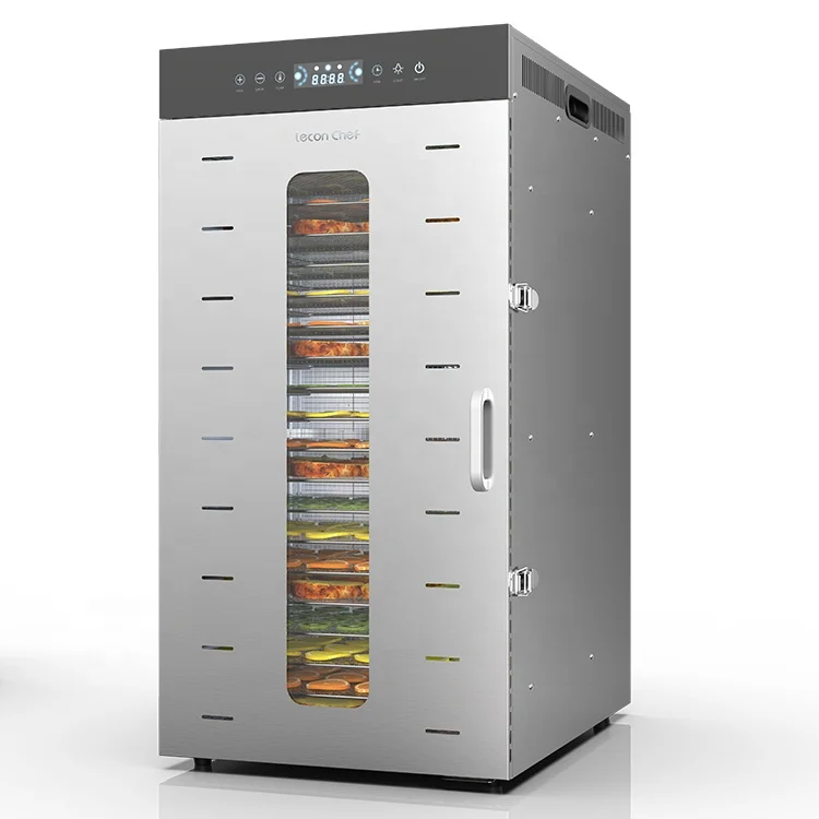 

Промышленная сушилка для фруктов и пищевых продуктов на 20 лотков с горячим воздухом в продаже