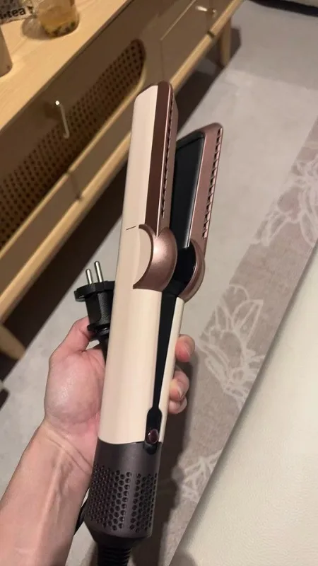

High-speed Bladeless HT01 Wind Comb Hair Straightener Household Electric Hair Dryer