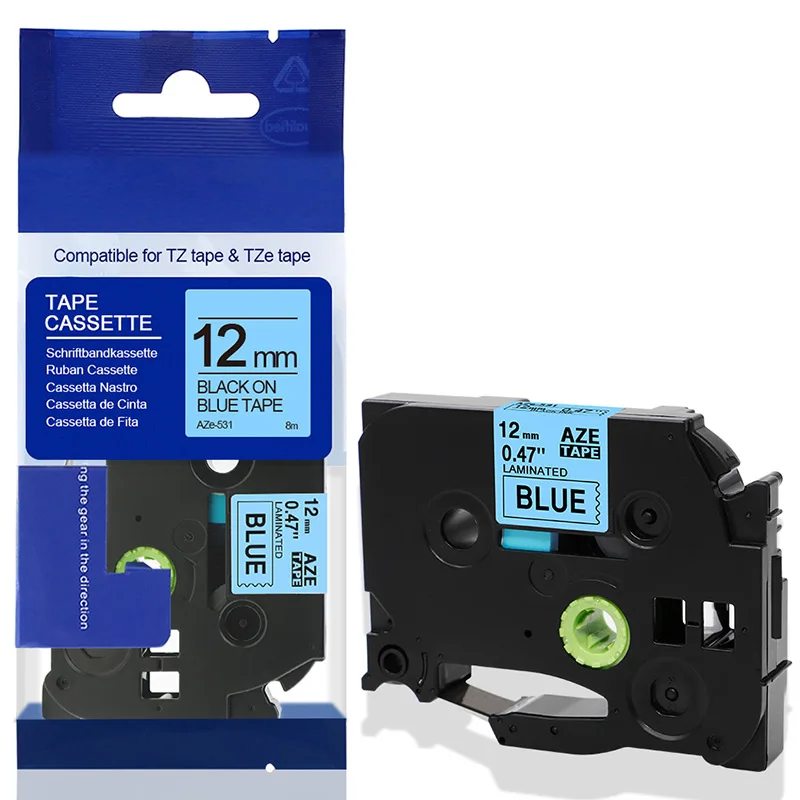 E1000 PRO Label Maker Machine met tape Draagbare labelprinter USB-C voor stroom Meerdere lettertypjes voor schoolkantoororganisatie