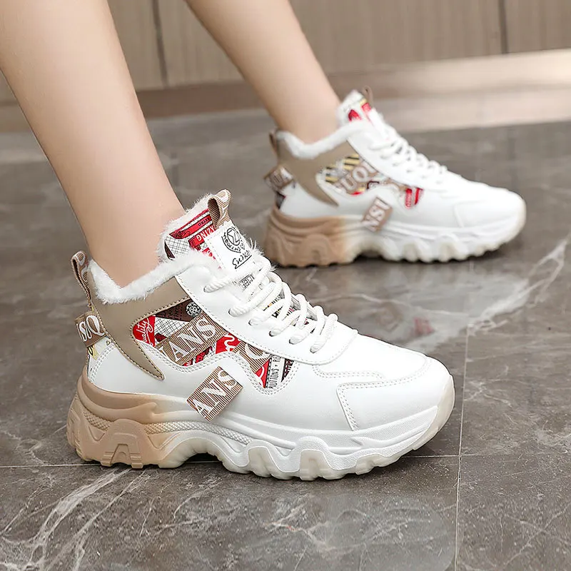 

Skateboard Women's Shoes Winter Sneakers Leather Casual Fashion Outdoor Running Sports Hiking Tennis Platform Designer Luxury