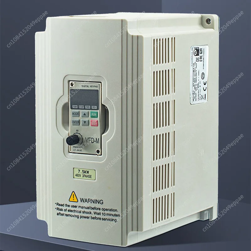 

Delta Inverter Ultra Low Noise Mini Three Phase 220V 380V 0.4/1.5/2.2/kw Speed Regulation Inverter