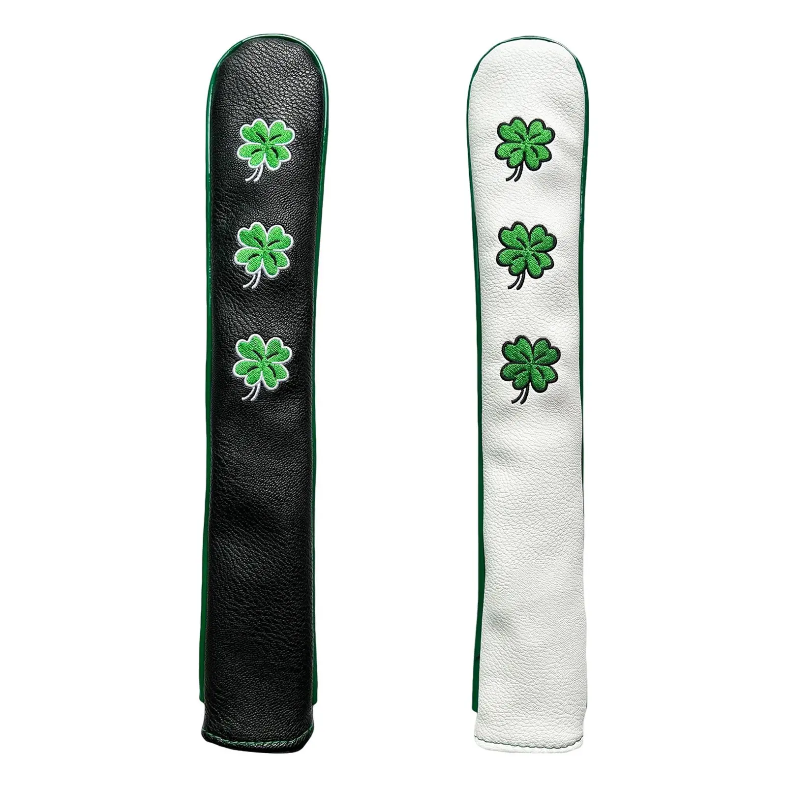 Waterproof Golf Head Cover Leather Alignment Rod Shield Club Protection Guard Holder for Golf Practice Gear