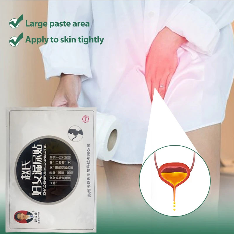 

6Bag Women Leakage Urine Patch Urination Frequency Care Sticker Urology Medical Plaster Effective Relieve Urethritis Dressing