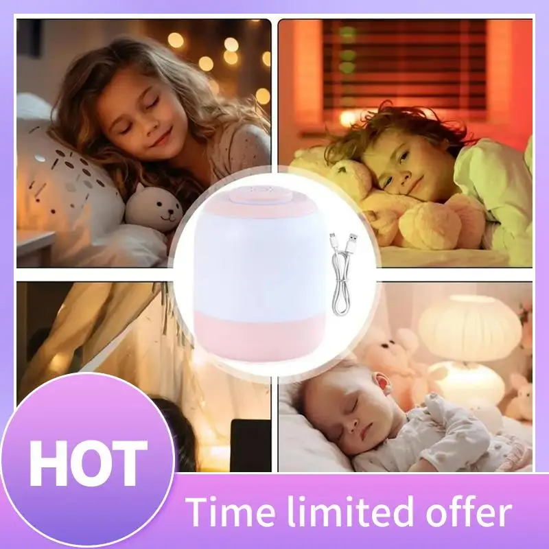 

B69C LED Night Light Touch Button Lamp Touch Button Night Light Cordless Mini Lamp Dimmable Table Lamp For Bathroom Living