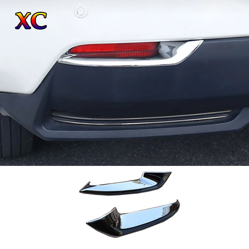 For Lexus NX 200t 300h 2015 2016 2017 ABS Chrome Rear Reflector Fog Light Foglight Lamp Cover Trim Molding Styling Accessories