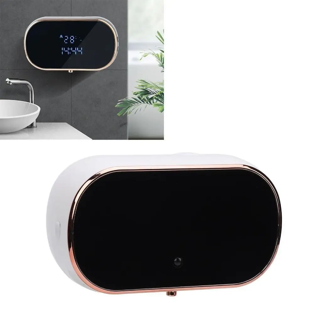 USB Charging Automatic Foam Soap Dispensers ABS Material Adjustable Gear Smart Washing Hand Machine Rechargeable Wall Mounted
