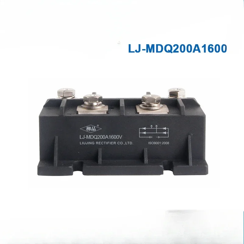 Новый оригинальный однофазный мостовой модуль выпрямителя MDQ100A MDQ200A, мощный фотоэлектрический выпрямитель