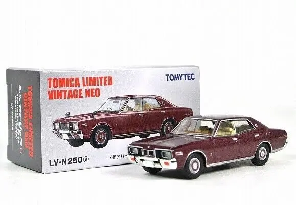 Tomica Limited Vintage Neo 1/64 LV-N250a Cedric 4-Door HT F-Type 2800SGL Diecast Model Car Collection Limited Edition Hobby Toys