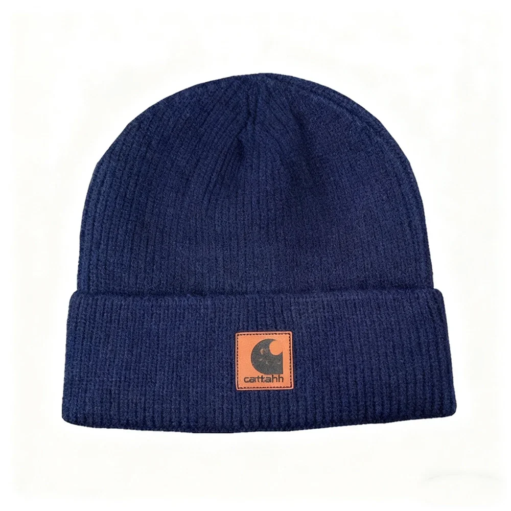 موضة Carhatter الخريف الشتاء بيني للنساء الرجال في الهواء الطلق Y2K Skullcap قبعة التزلج الدافئة الباردة قبعة الهيب هوب الدراجات متماسكة قبعة