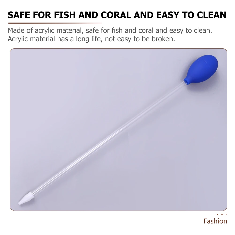 

Manual Cleaner Pipe Aquarium Siphon Reusable Transparent Acrylic Long Handle Sand Cleaner Household Water Cleaning Tube Aquarium