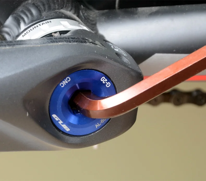 GUB Bicycle Crank Cover Bolt Mountain Bike Bottom Bracket Chainwheel Screws MTB Crankset Fixing Bolt Screw for SHIMANO