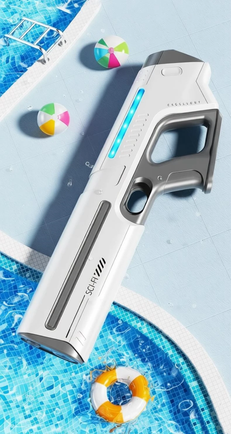 Elektrische Wasserpistolen für Erwachsene Leistungsstarke Automatische Saugwasserpistole Sommer-Pool-Outdoor-Spielzeug Geschenk – Detail 15