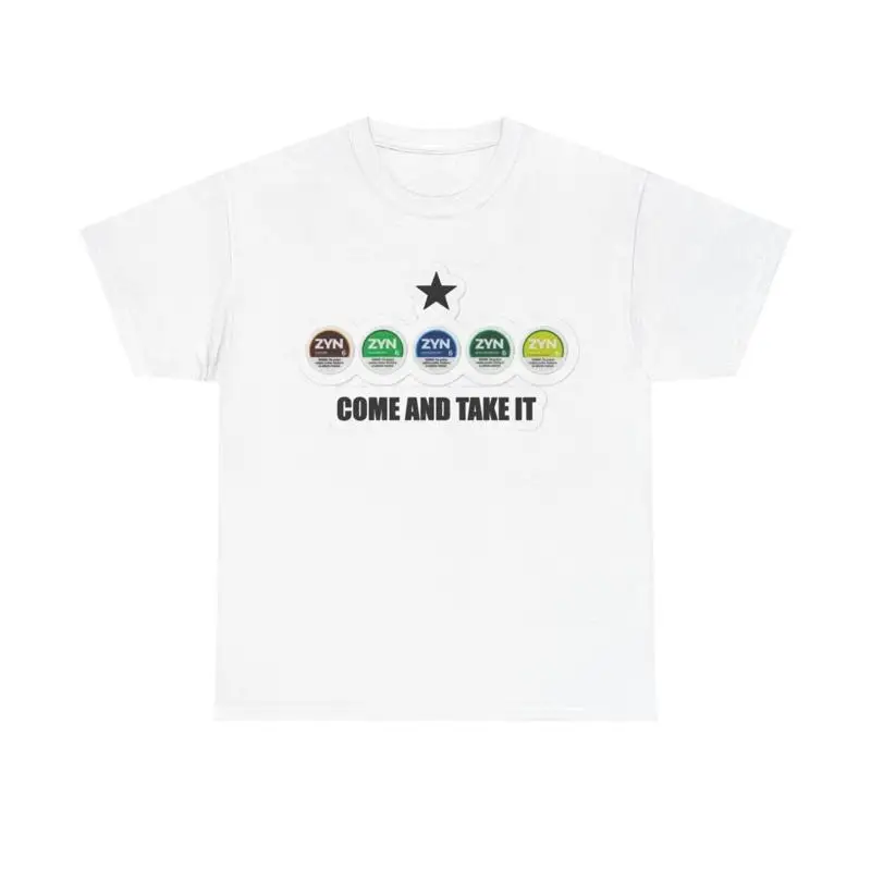 

Zyn T Shirt Pouch'S Tucker Carlson Gillis Funny Heavy Cotton