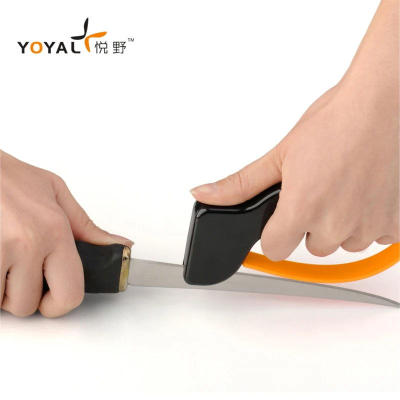 YOYAL Outdoor Knife Sharpener T0601T Professional Mini Knife Sharpener Carbide Knife Sharpening System TAIDEA Production