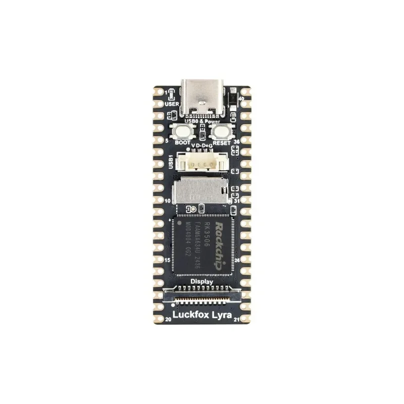 Luckfox Lyra RK3506G2 Linux Micro Development Board, Integrates Tripe-core ARM Cortex-A7 and ARM Cortex-M0 Processors