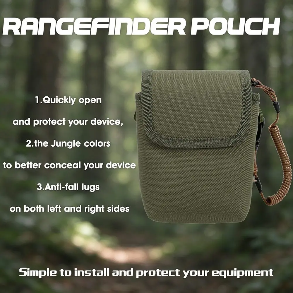For Ultimate Protection Rangefinder Pouch, Soft Storage Carry Bag For Hunting Rangefinder And Outdoor Hunting Accessories