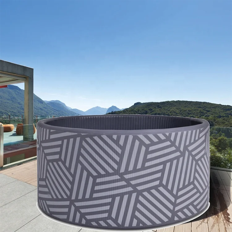 IFUNWOD Outdoor Big Inflatable Swimming Pool Drop Stitch Pool For Two Person Ice Bath