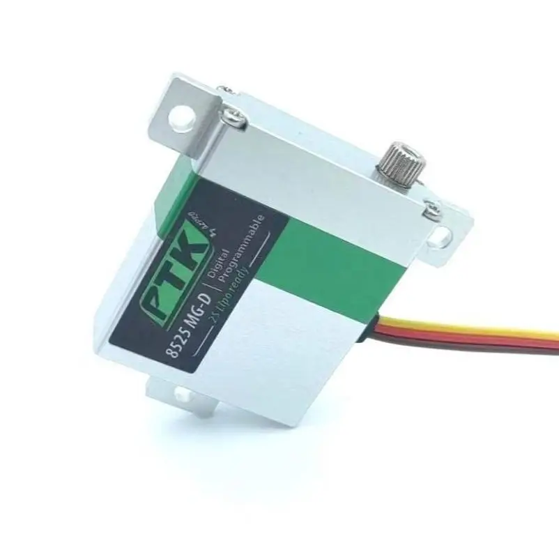 PTK 8525MG-D 9.7KG 7.4V HV digital coreless servo metal gear for glider Fixed wing RC model Glider Sailplane Customized product