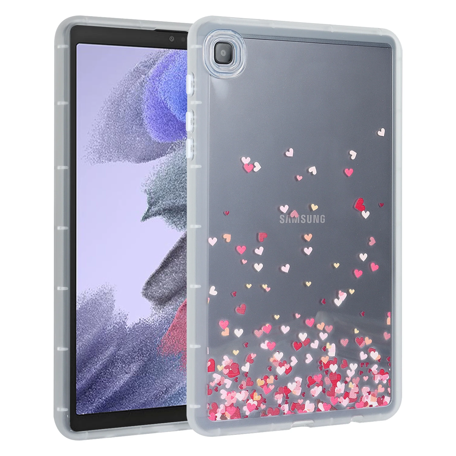 

Чехол с принтом для Samsung Galaxy Tab A9 2023 A7 Lite 2019 8,0 SM-X110 X115 X117 T220 T225, прозрачный чехол из ТПУ для A 2019 T290 T295