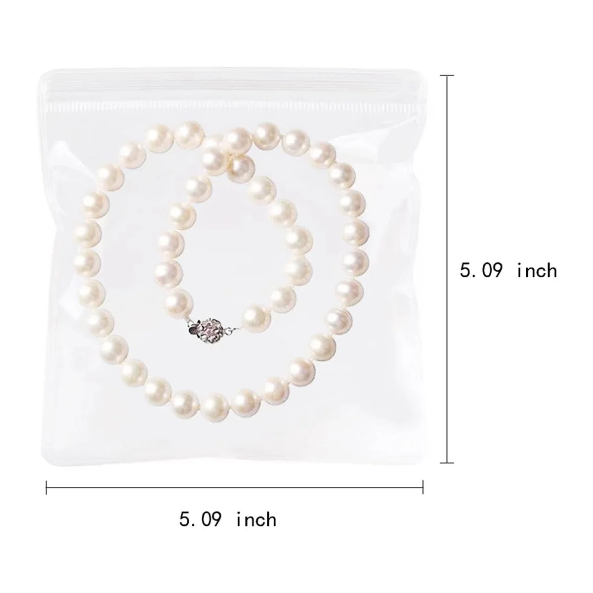 

30pcs 3 Sizes Clear Jewelry Organizer Earring Ring Necklace Storage Bags Travel, Anti Tarnish Protect Jewelry