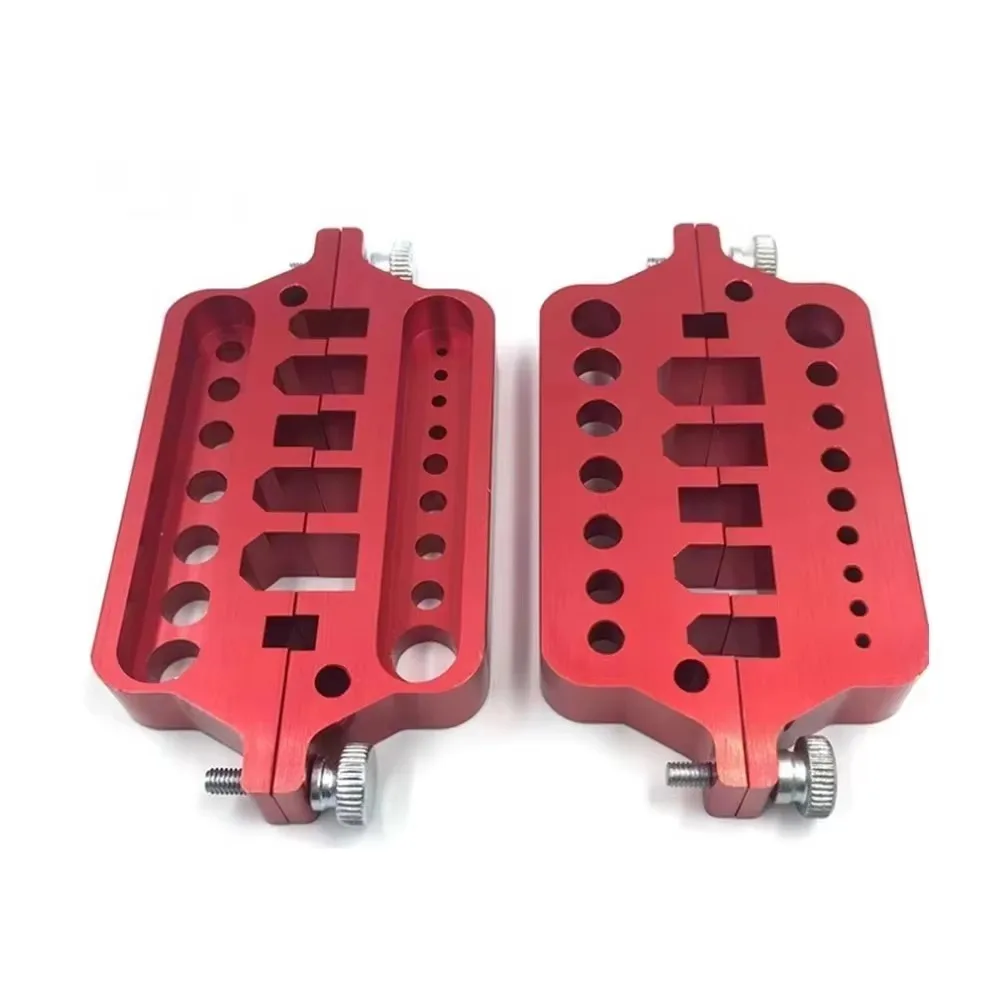 1pc RC Metal Mini Red Soldering Tool Holder Model Car Drone Marine Welding Tool T Plug Connector XT60 XT90