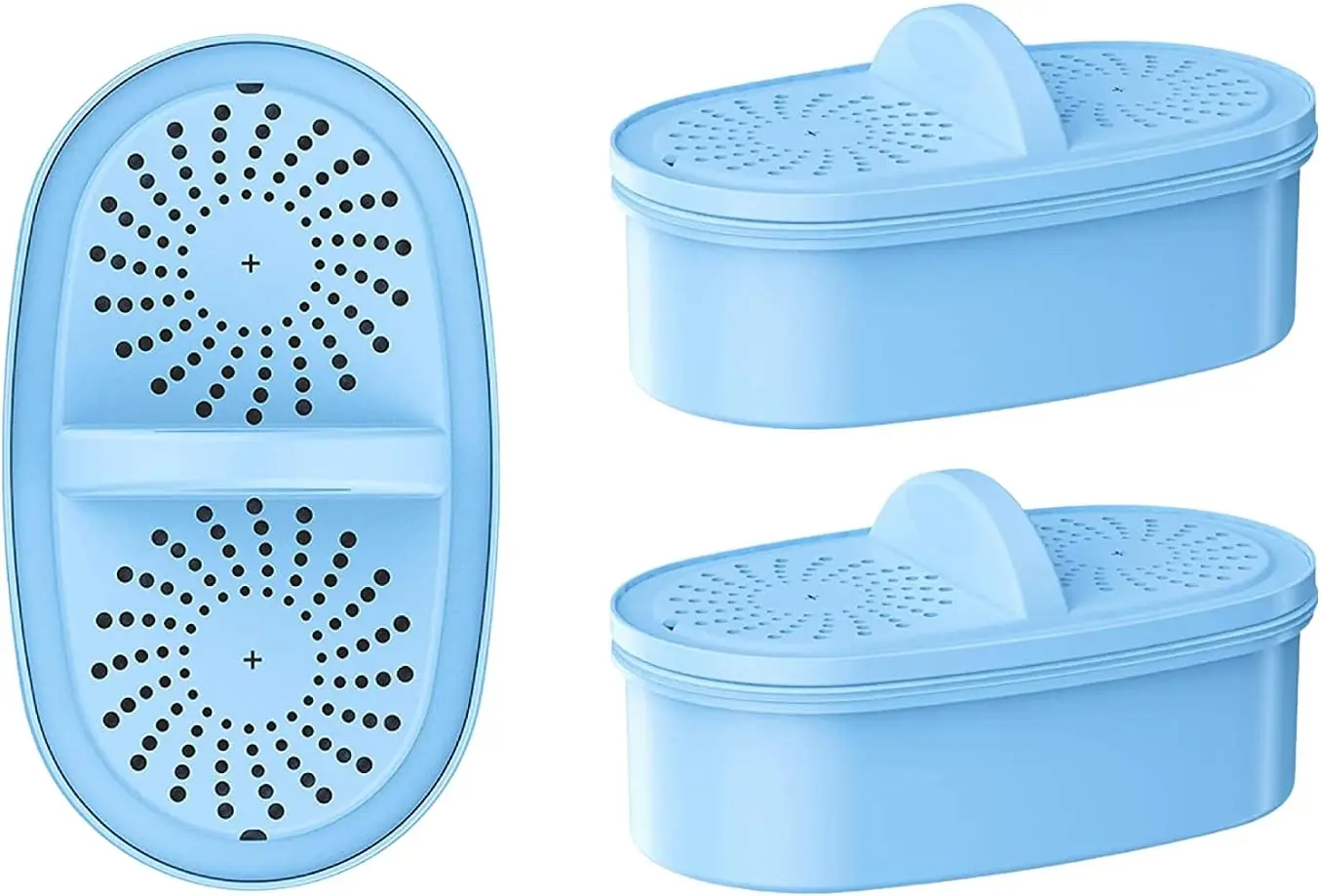 

Сменные фильтры для щелочной воды для кувшинов, улучшают вкус кофе, вмещают до 100 галлонов (3 упаковки)