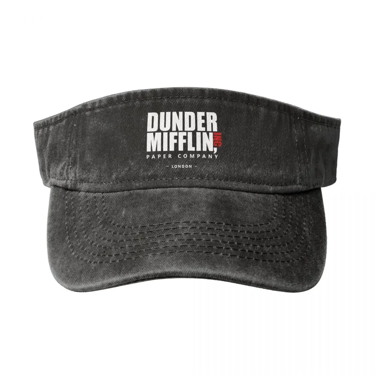 Dunder Mifflin London gorra de béisbol vacía, gorra de sol ajustable, Verano