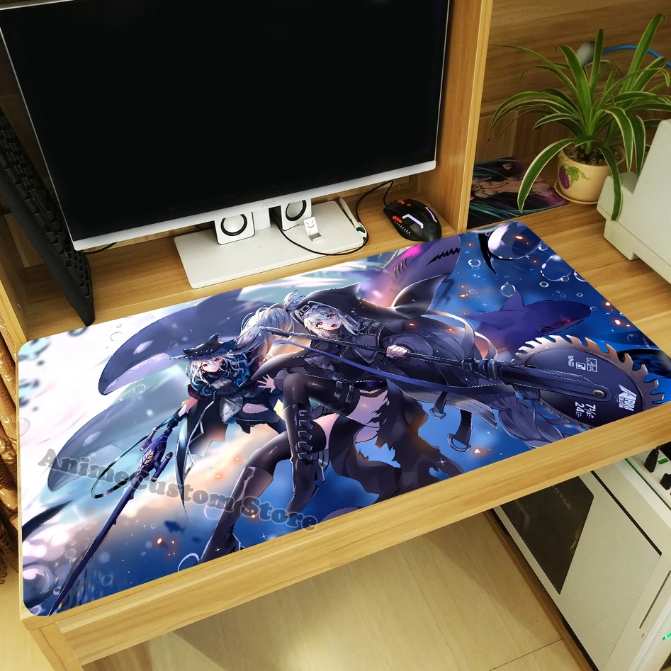 Anime Arknights Specter the Unchained Cosplay Thicken Anti-slip Mouse Pad Gaming Laptop Mice Mat Keyboard Mat Playmat Gift