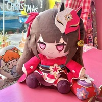 40cm GameHonkai: Star Rail Sparkle Doll Cosplay Cartoon Soft Body Dress-up Cotton Doll Pillow Xmas Gifts Send Friends Kids