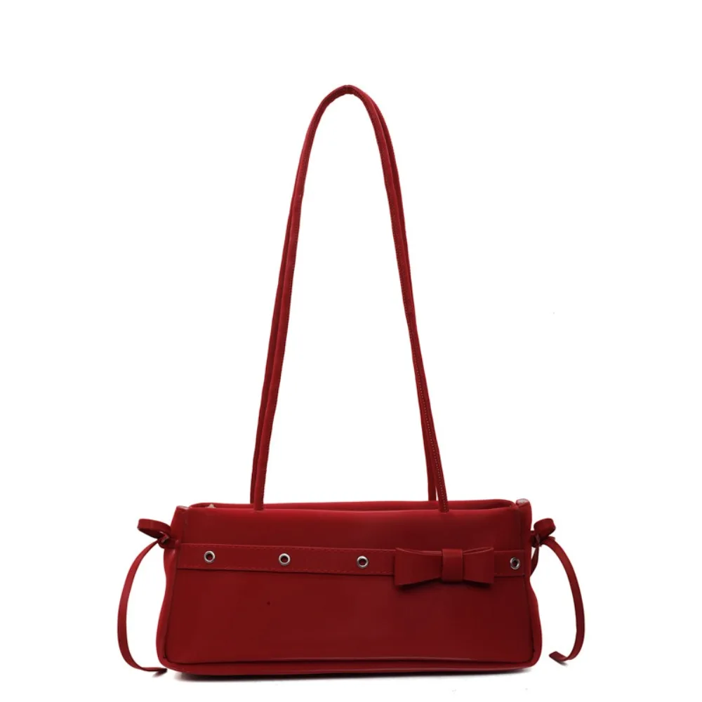 

Сумка для отдыха, милая французская сумка с бантом и лентой, большая вместительная сумка на плечо с бантом, французская сумка из искусственной кожи для женщин