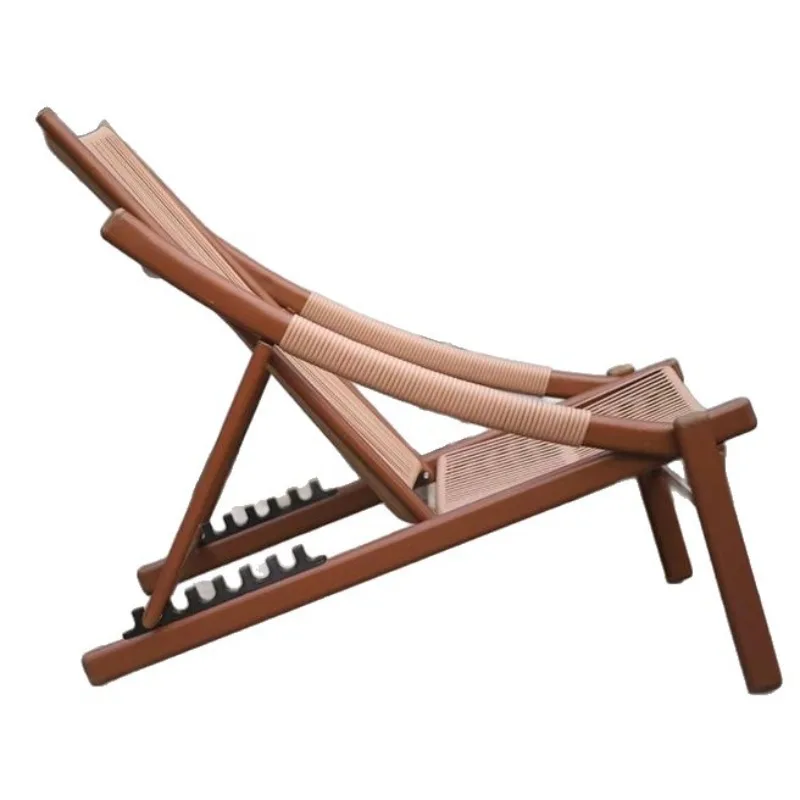 

Balcony folding recliner rattan chair storage adjustment indoor outdoor leisure table and chairs comfortable