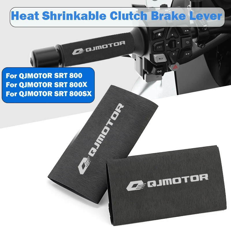 For QJMOTOR SRT 800 800X 800SX 800x sx Motorcycle Heat Shrinkable Handlebar Grips Clutch Brake Lever Cover Non-slip Grip Glove