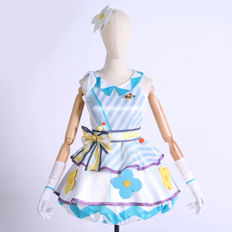 Anime Lovelive! Liella! Tang KeKe Shibuya Kanon SJ Cosplay Costume Printed Dress Uniform Women Halloween Role Play Clothes 2023