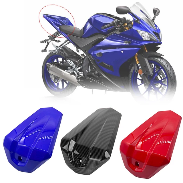 Fit for Yamaha YZF R125 R 125 2008-2018 Rear Seat Cover Cowl Fairing  Passenger Pillion Tail Back Cover Motorcycle Part YZF-R125 - AliExpress