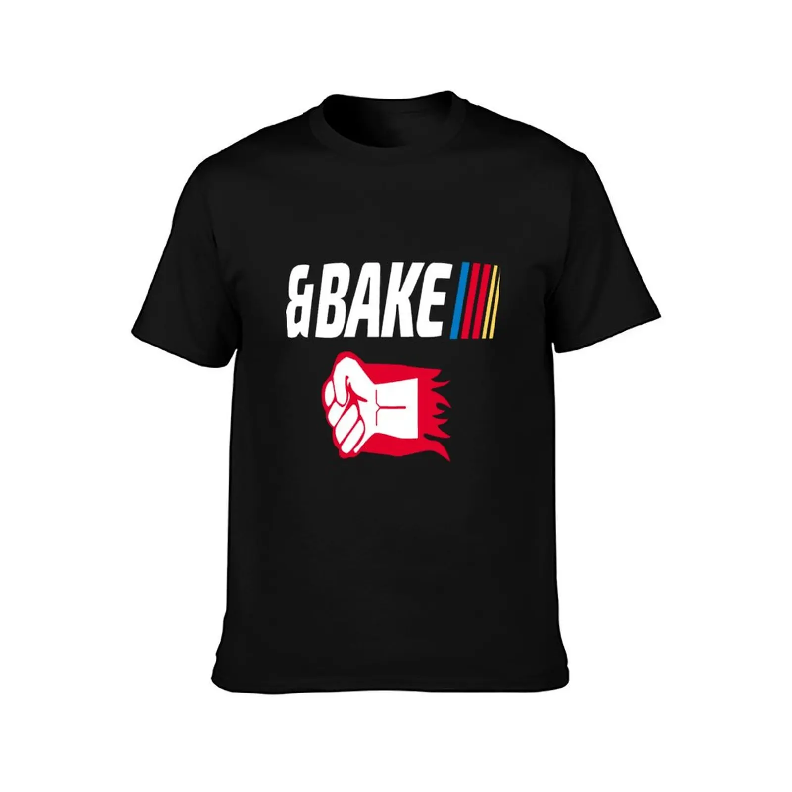 Shake and Bake Couples , Bake T-Shirt Basic Short Sleeve Cotton Blend T-Shirt