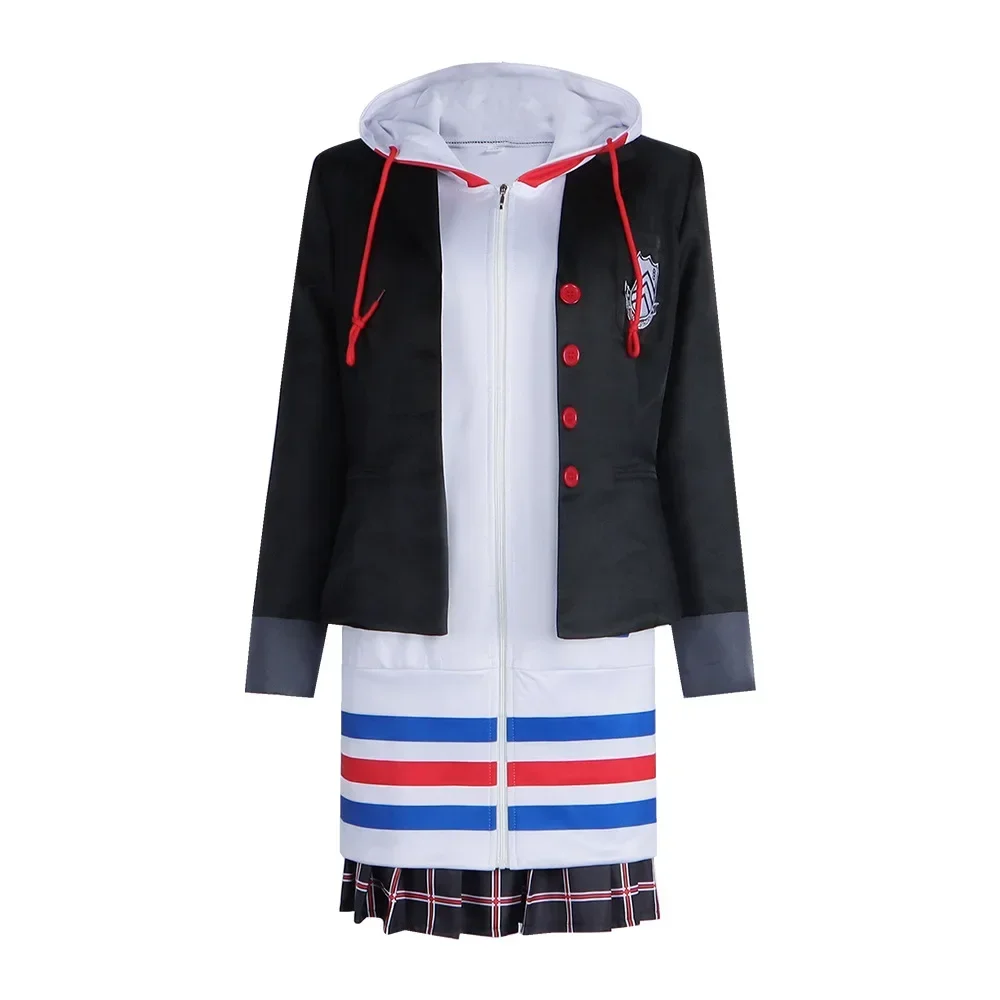 Persona 5 Anne Takamaki  Costume Amamiya Ren Halloween Party Jacket Coat Dress Skirt Stockings Girl Women Outfits Cosplay