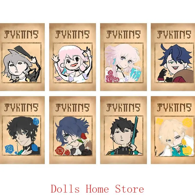 

Игра Honkai: Star Rail аниме 7 марта косплей Herta Wanted плакат обои наклейки украшение комнаты печать живопись Рождественский подарок