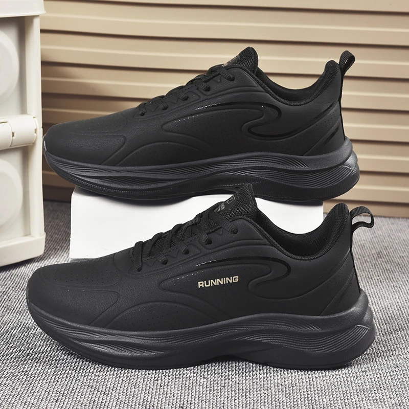 

2025 Spring and Autumn Sports Shoes Men's Travel and Leisure Shoes Breathable Mesh Running Shoes Men's Shoes