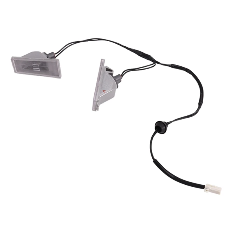 

Led Car License Plate Light Assy For Ssangyong Korando 2012 Rear Lights Number Plate Lamp Direct Replacement 8384034001