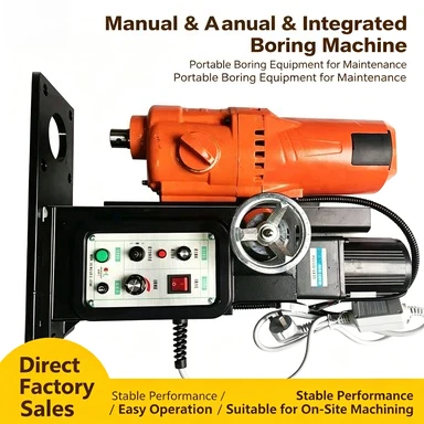 Portable 2‑in‑1 Line Boring & Bore Welding Machine, Manual‑Automatic Dual‑Mode, Excavator Repair EquipmentAlibaba.co...