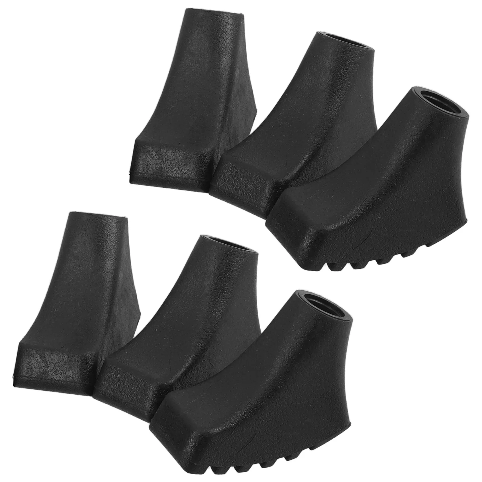 

6pcs Trekking Pole Tips Replacement Rubber Covers Walking Stick Ends Cane Accessories Hiking Equipment Lightweight Portable