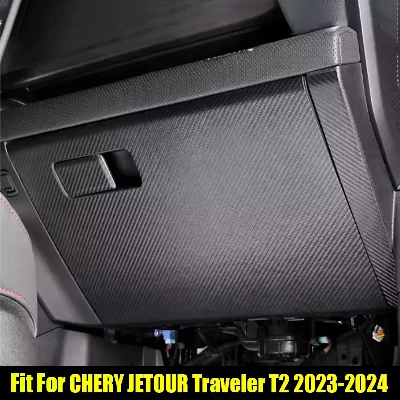 

New! Door Anti-kick Pad Door Panel Glove Box Anti-kick Pad Decorative Protective Sticker Fit for CHERY Jetour Traveller T2 2023