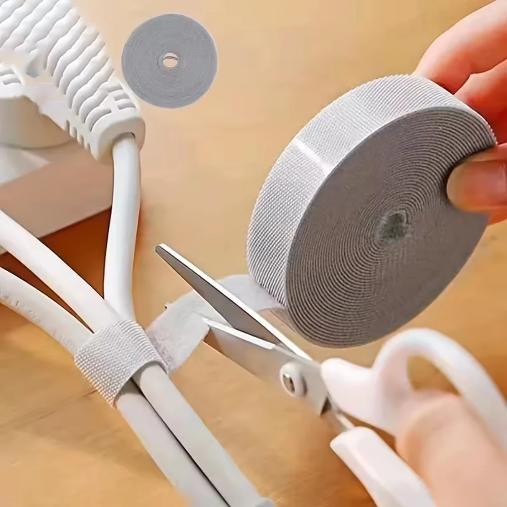 

1/2/4pcs Data Cable Management Cable Tie Reusable Removable Multi-Purpose Wire Organizer Mouse Cord Management Ties Protector